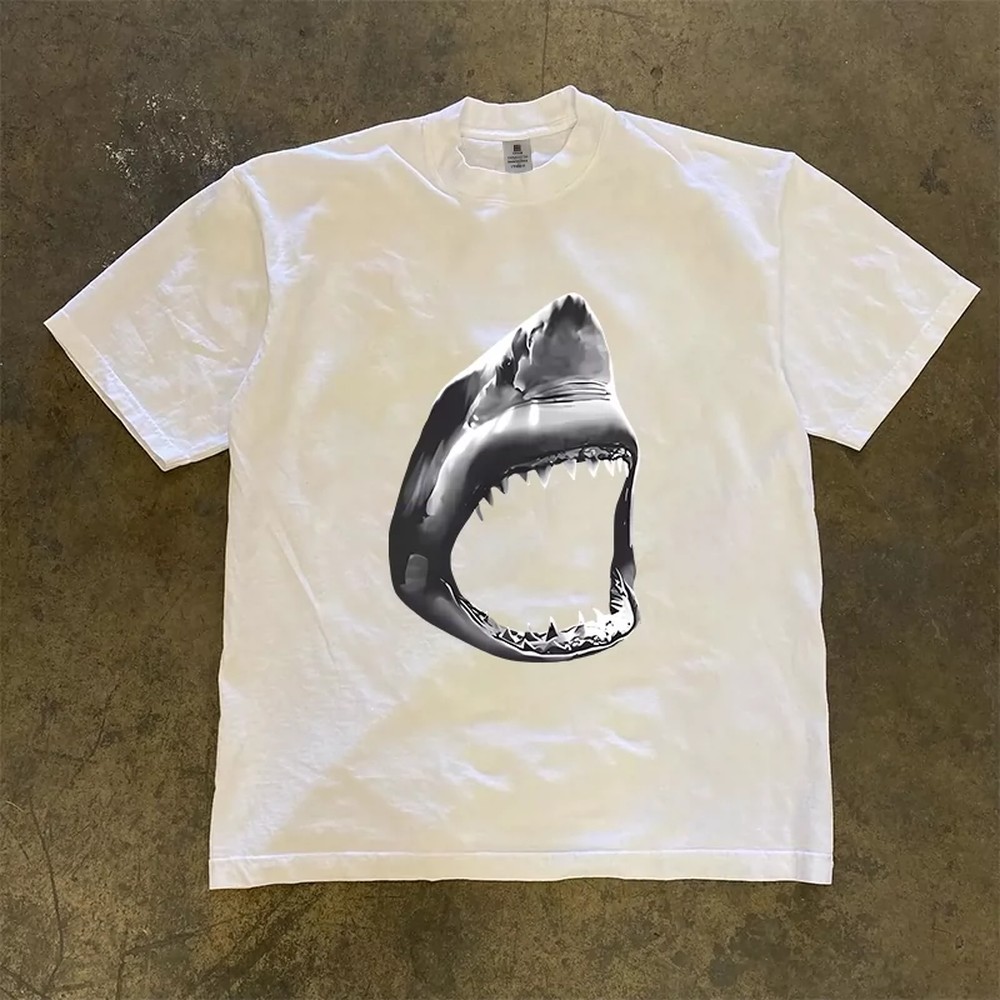 3D Printing Quality - Great White Shark T-Shirt Men Women