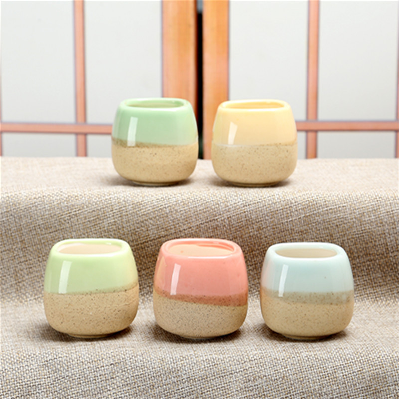 3D Printing Pot - Mini Jelly Shape Cartoon Ceramic Succulent