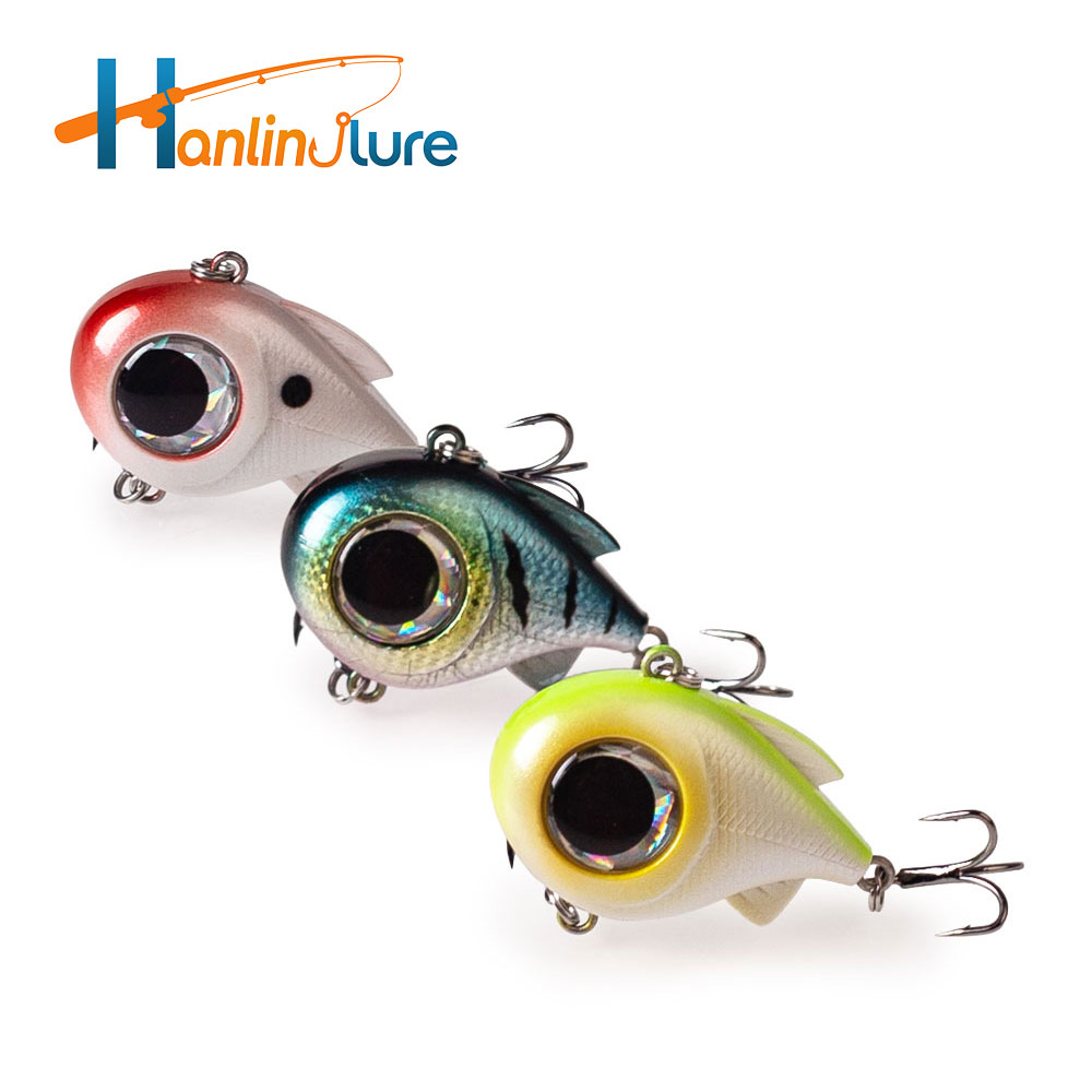 3D Printing Lure - Hanlin 3D Big Eyes VIB 4cm/1.57in/8.5g