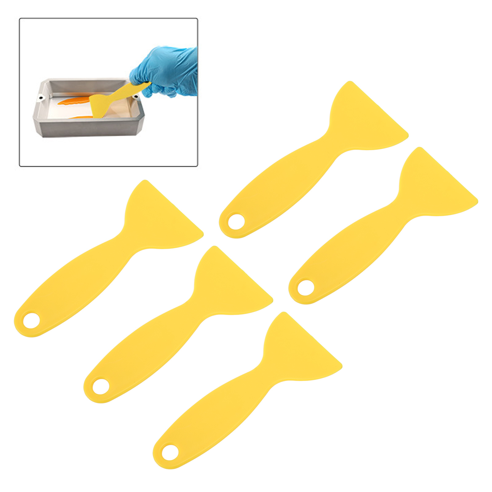 Print Removal Spatula - 5pcs Flexible 3D Printer Spatula –