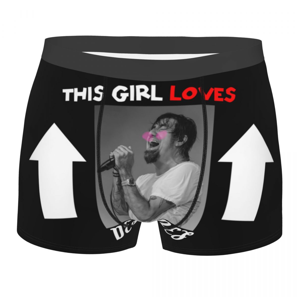3D Printing Metal - Alternative Metal Band Deftoness Boxer Shorts