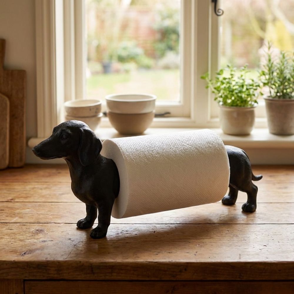 3D Printing Abs - 3D Printed Dachshund Paper Towel Holder