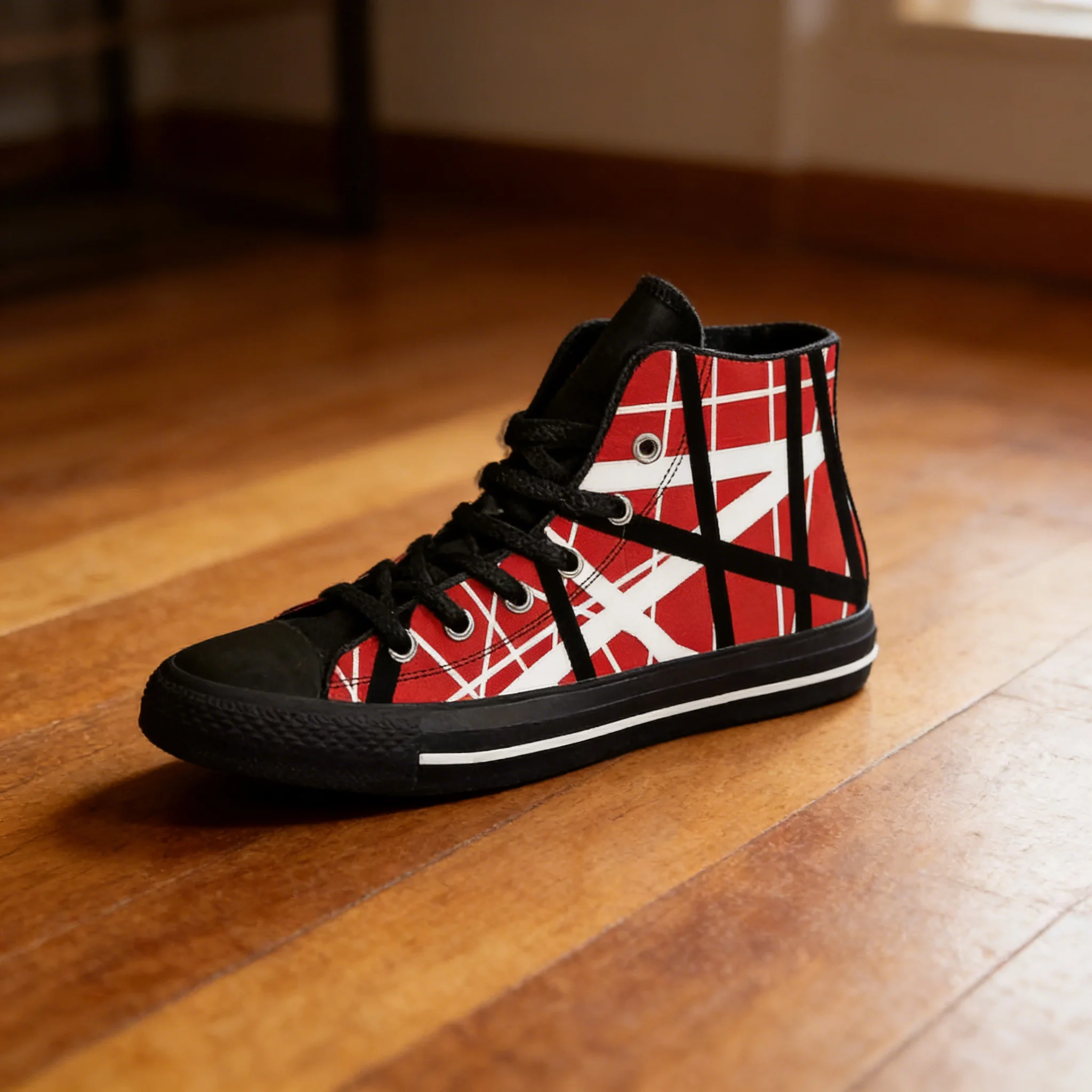 3D Printing Metal - EVH 5150 Stripes Guitar Sneakers |