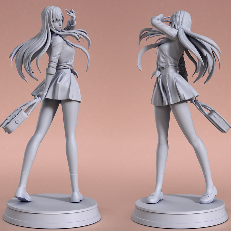 3D Printing Abs - Game Character 4940 Kitagawa Marin 3D