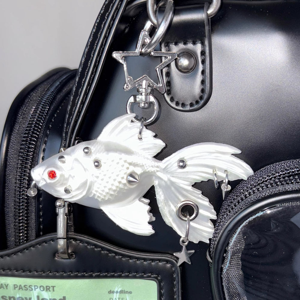 3D Printing Steel - New Gothic Punk Goldfish 3D Printed