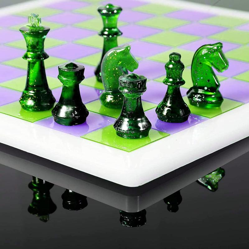 Resin Chess Set Mold With Ches - 3D Printing Model Free review and price