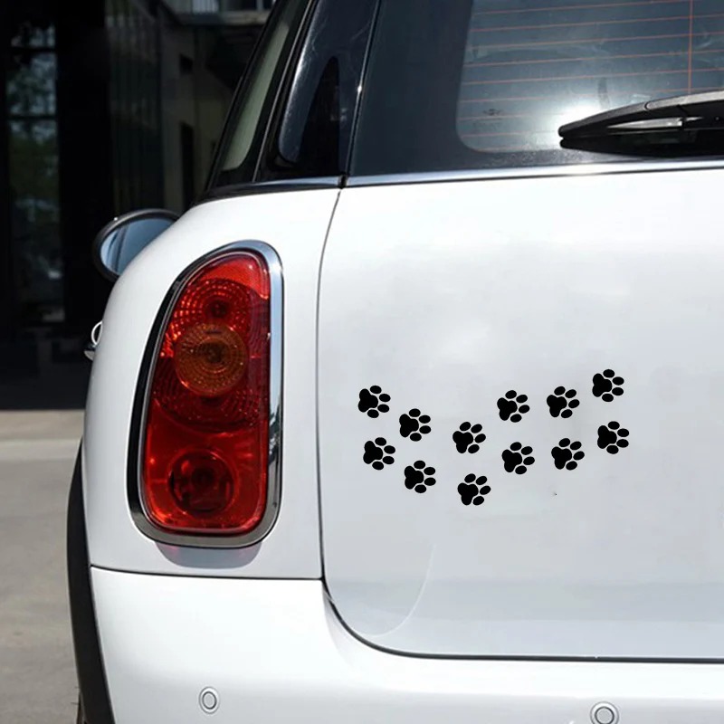 Car Sticker Animal Cat Paw Pri - 3D Printing Vinyl review and price