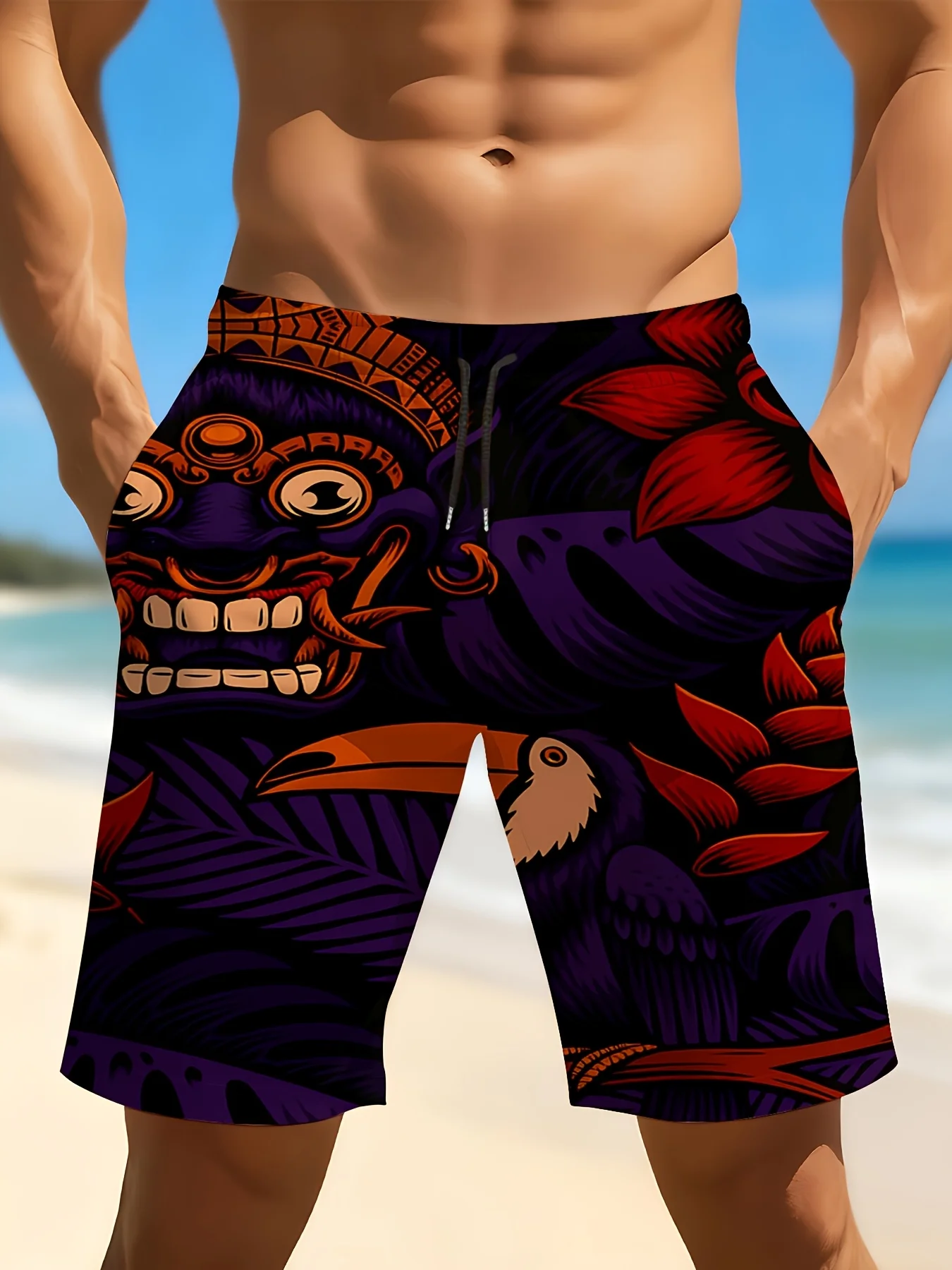 Men Bali Barong Mask Toucan Bi - 3D Printing Bali review and price