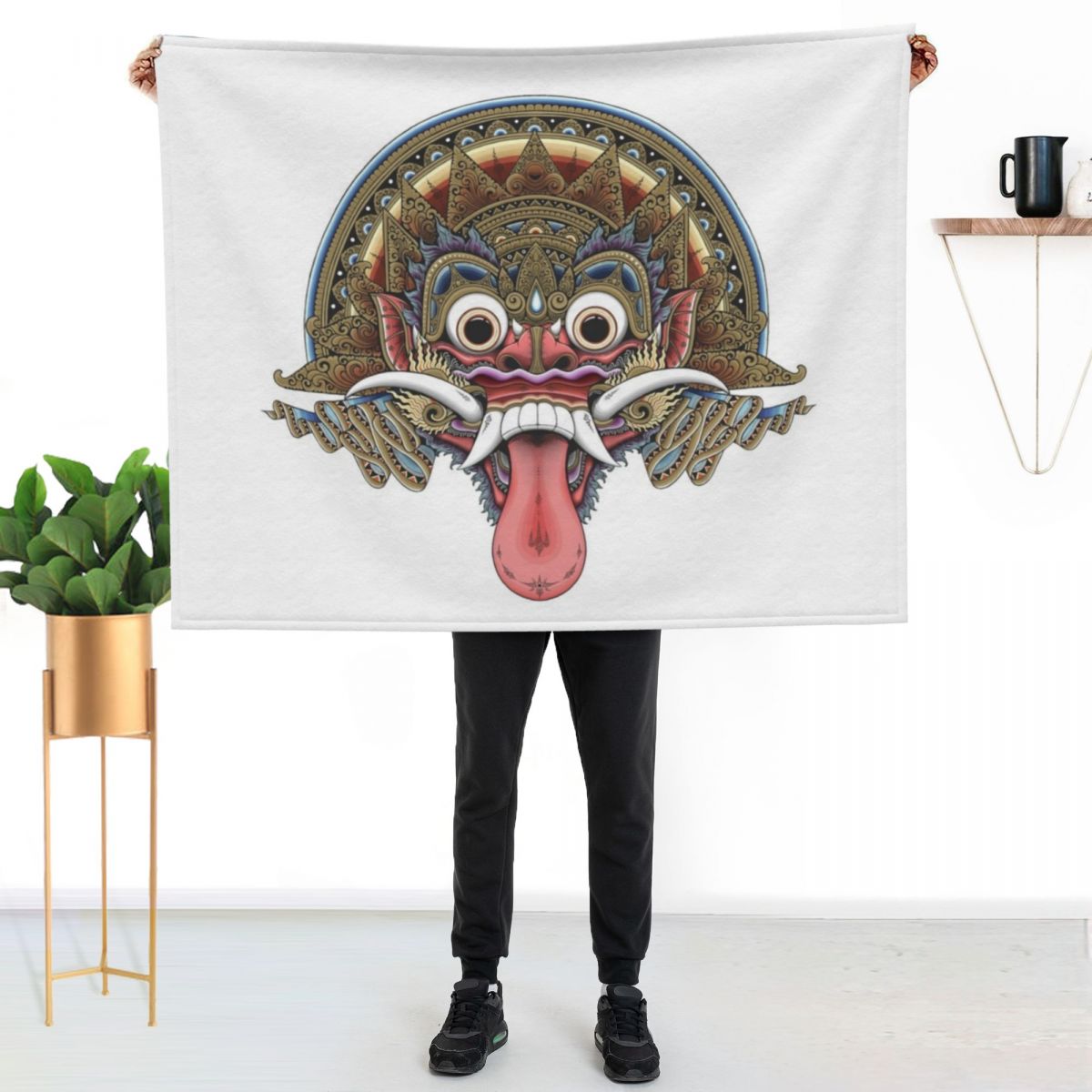 Bali Boma Throw Blanket Soft S - 3D Printing Bali review and price