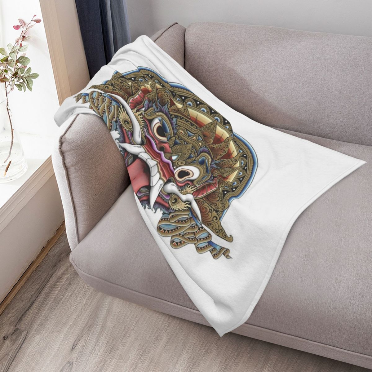 Bali Boma Throw Blanket Soft S - 3D Printing Bali review and price