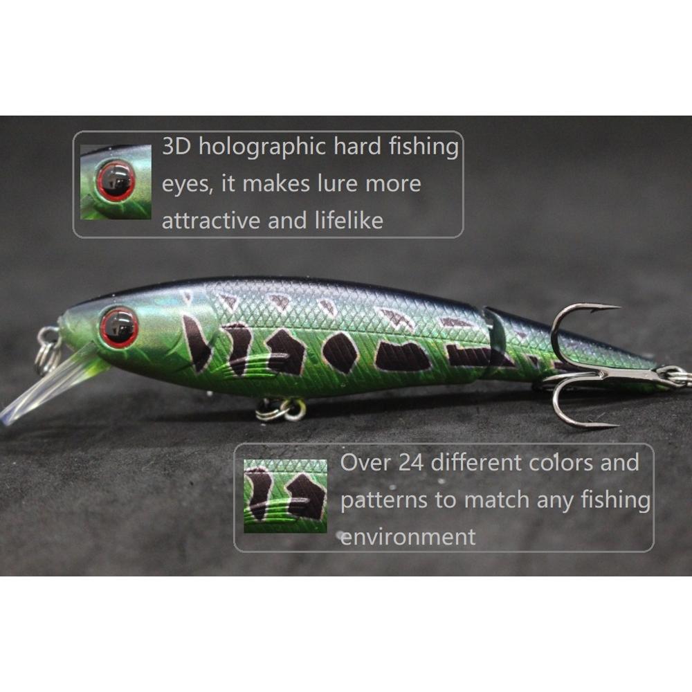 WLure Fishing Lures 10cm 14g J - 3D Printing Lure review and price