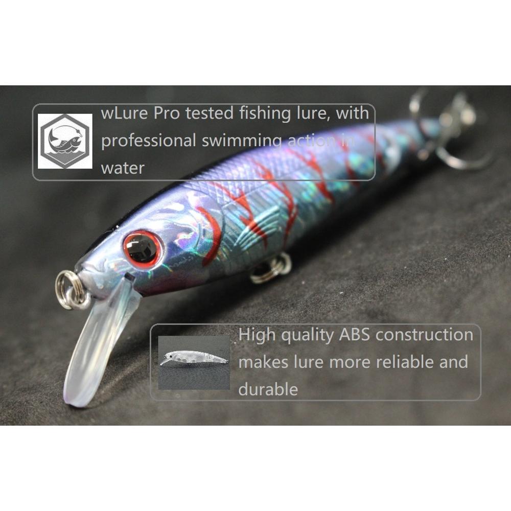 WLure Fishing Lures 10cm 14g J - 3D Printing Lure review and price