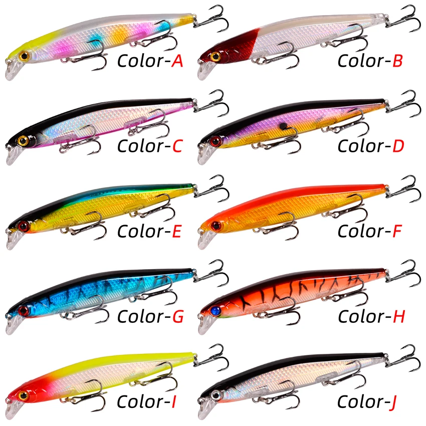 11cm 12.9g Minnow Fishing Lure - 3D Printing Lure review and price