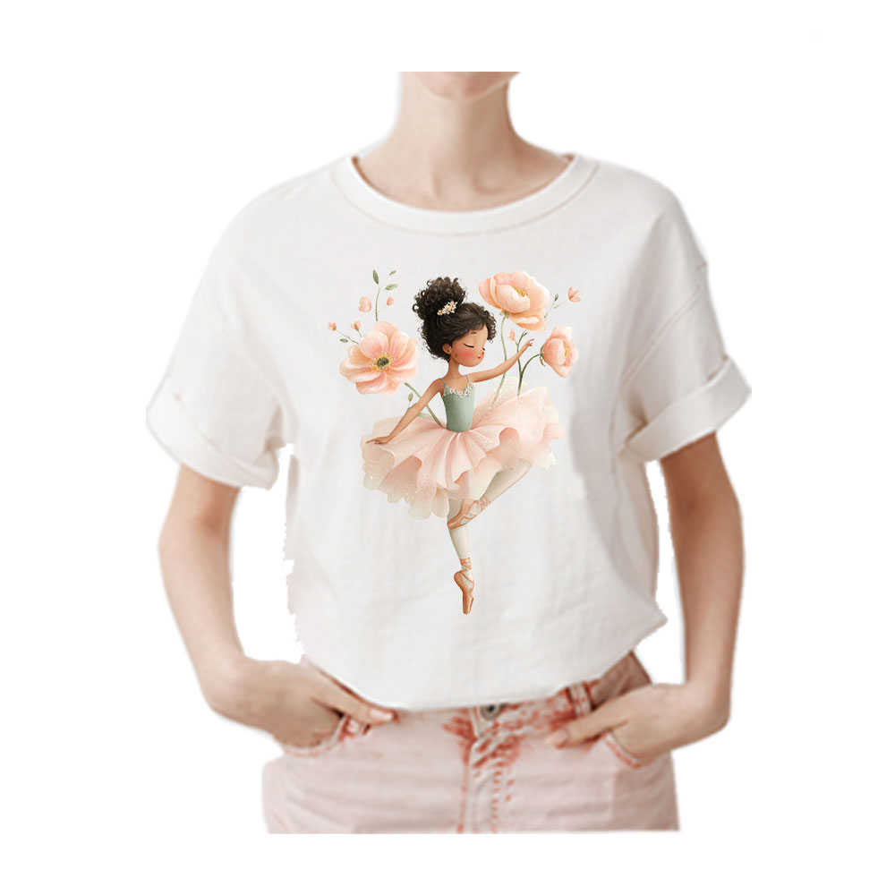 Cartoon cute girl Heat Transfe - 3D Printing Vinyl review and price