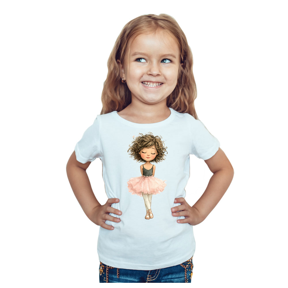 Cartoon cute girl Heat Transfe - 3D Printing Vinyl review and price