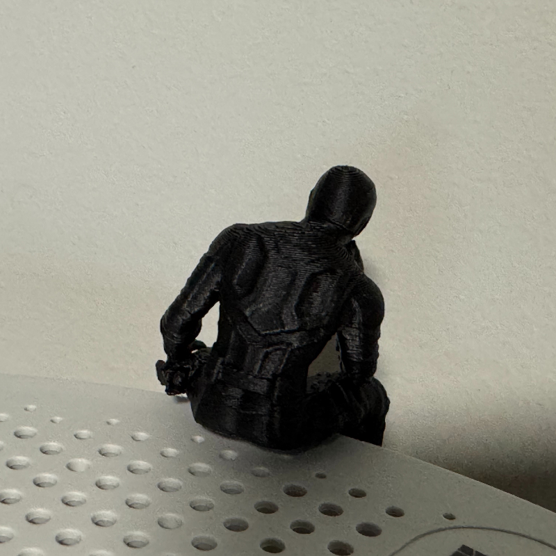 Black Tactical Masked Figurine - 3D Printing Office Setup review and price