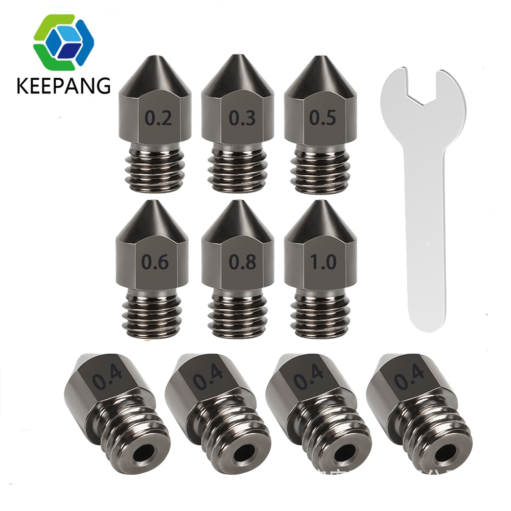 1/2/3Pcs Hardened Steel Nozzle - Nozzle 0.4Mm Hardened review and price