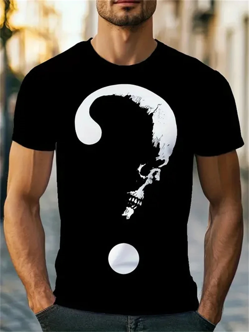Men's Black Skull Question Mar - 3D Printing Question review and price