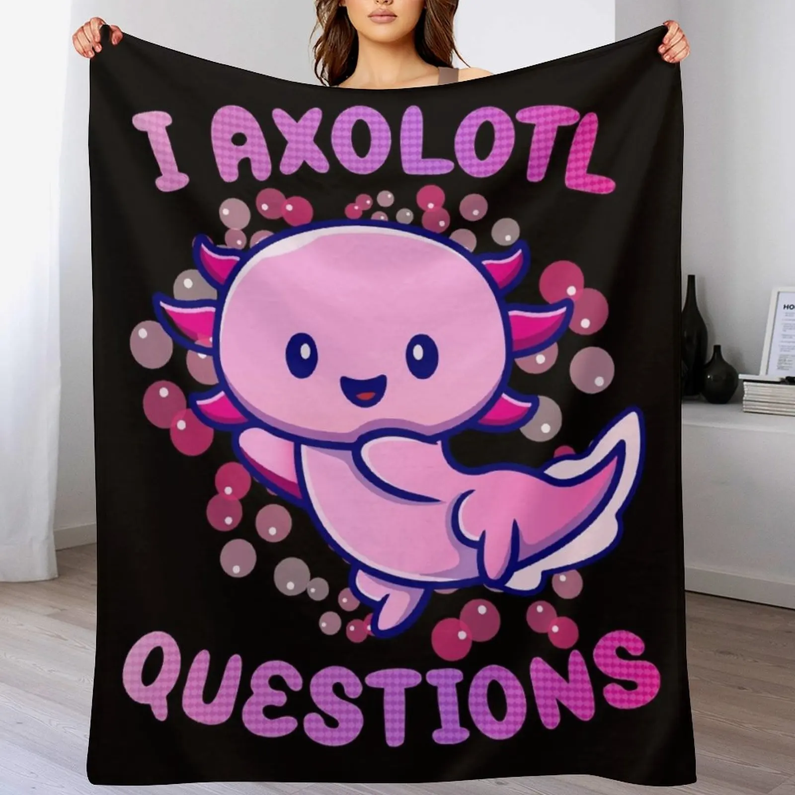i axolotl questions Throw Blan - 3D Printing Question review and price