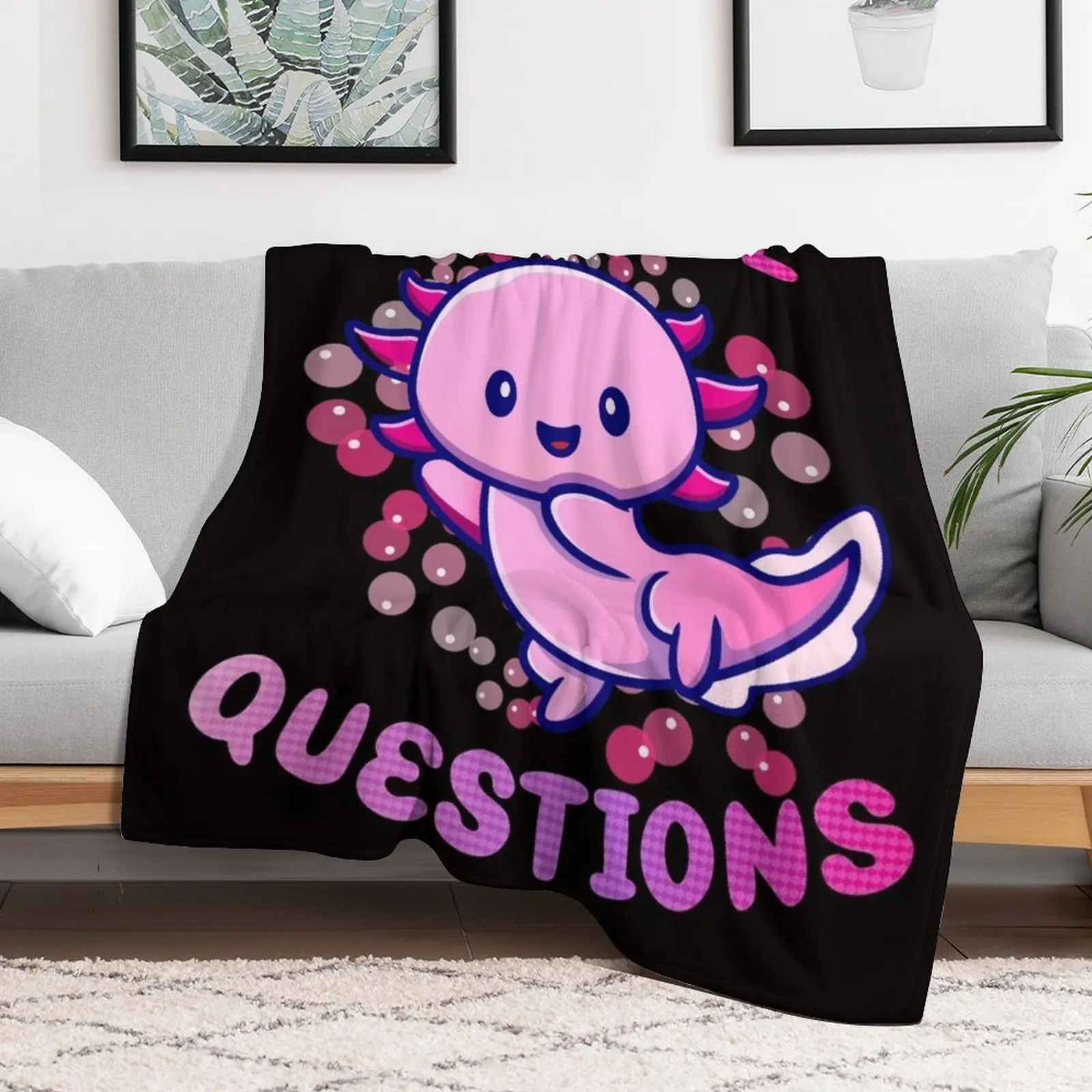 i axolotl questions Throw Blan - 3D Printing Question review and price
