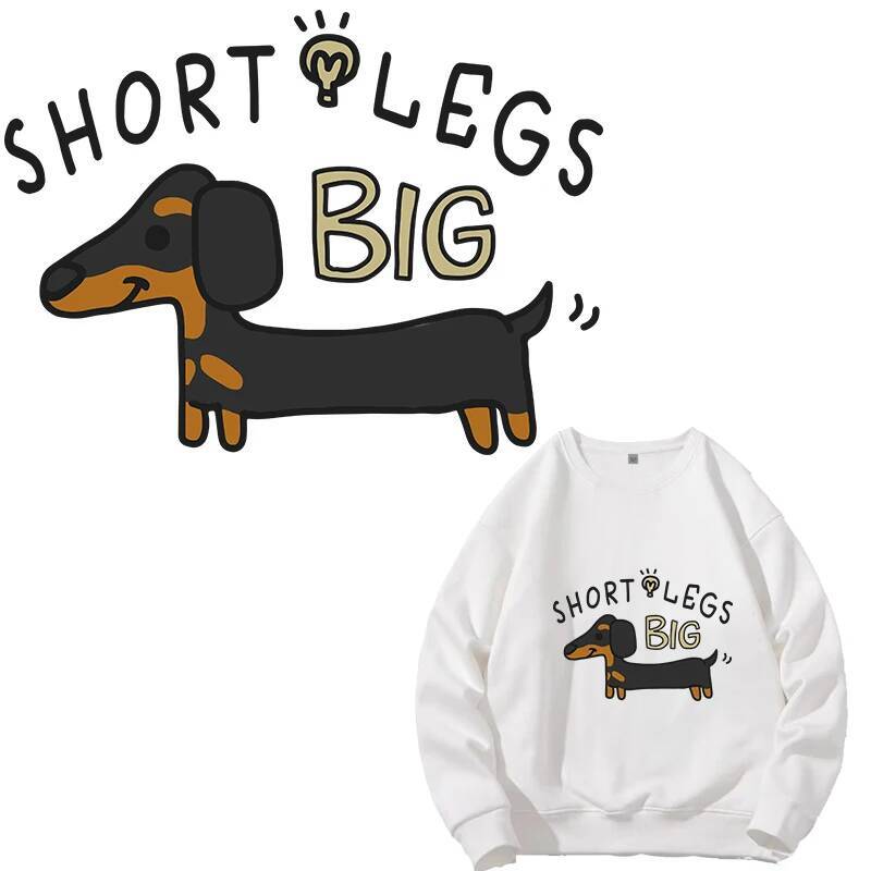 24.3cmX18cm Cartoon Dachshund  - 3D Printing Vinyl review and price