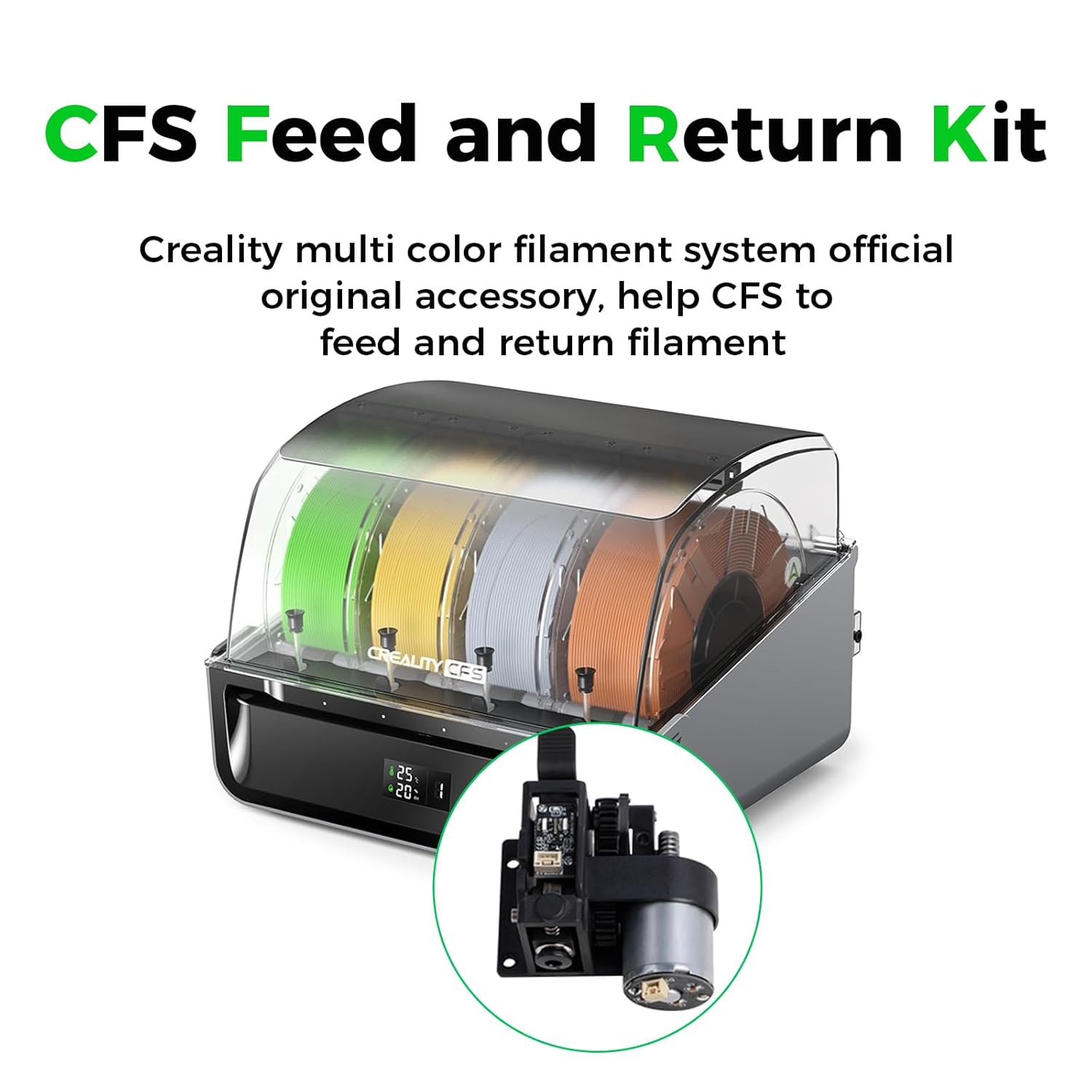 Creality Official CFS Feed and - 3D Printing Creality review and price