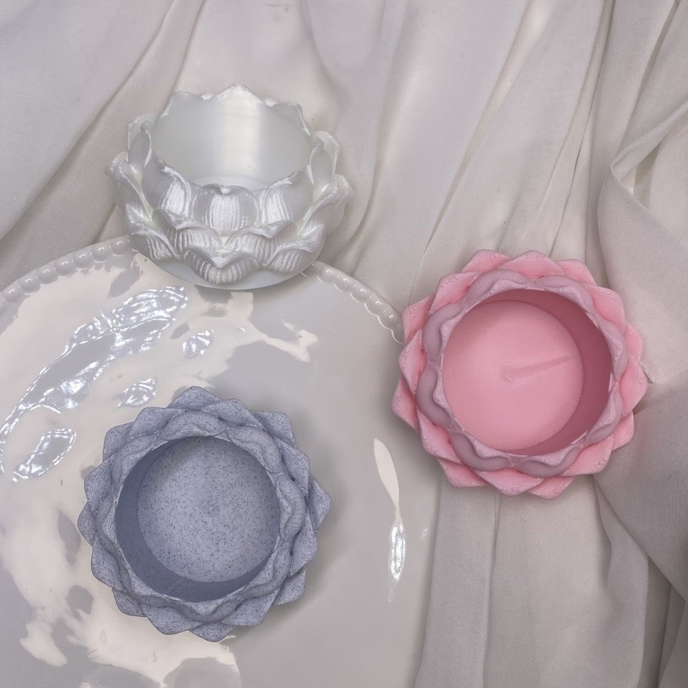 Lotus Shaped Succulent Plant P - 3D Printing Pot review and price