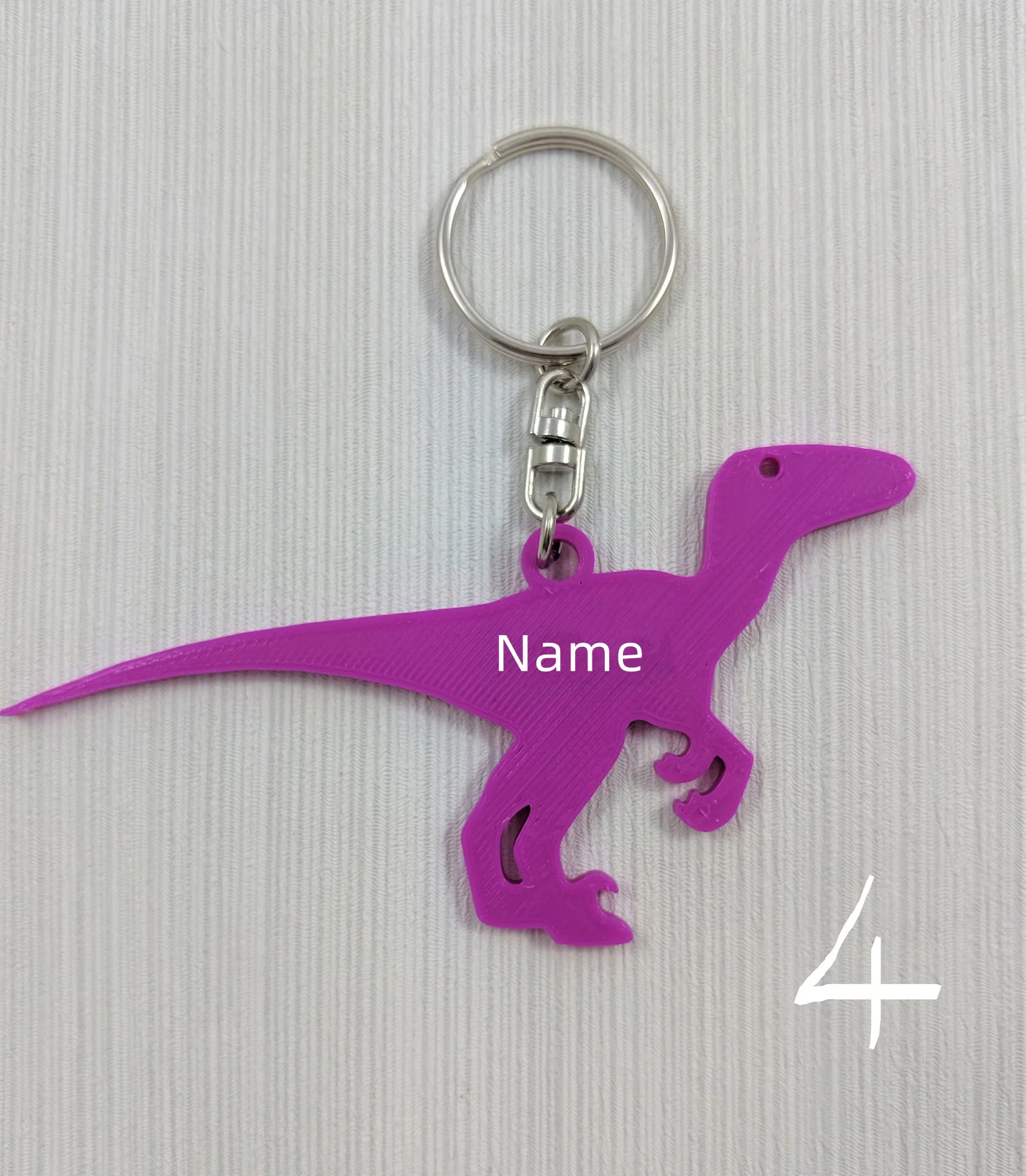 Custom Name Keychains 3D Print - 3D Printing Steel review and price