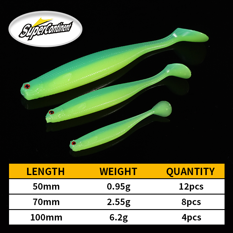 2022 Supercontinent ShadTeez 5 - 3D Printing Lure review and price