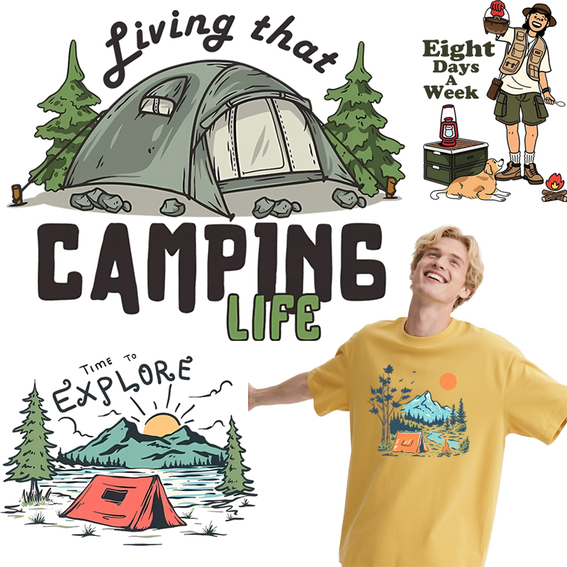 Summer camping dtf clothing ho - 3D Printing Vinyl review and price