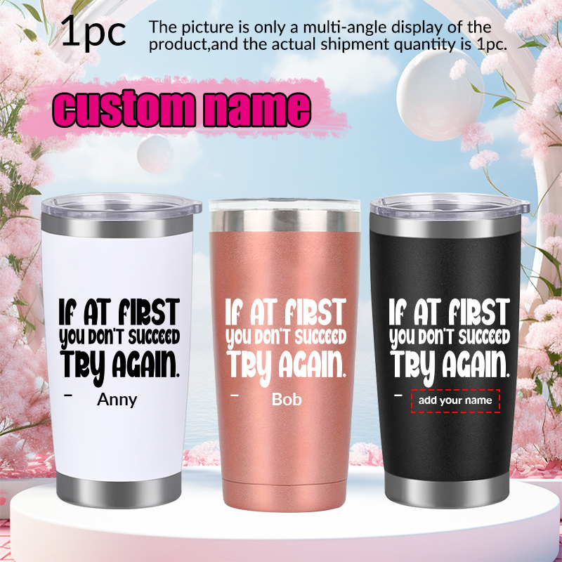 1pc Customized Name 20oz Car C - 3D Printing Steel review and price