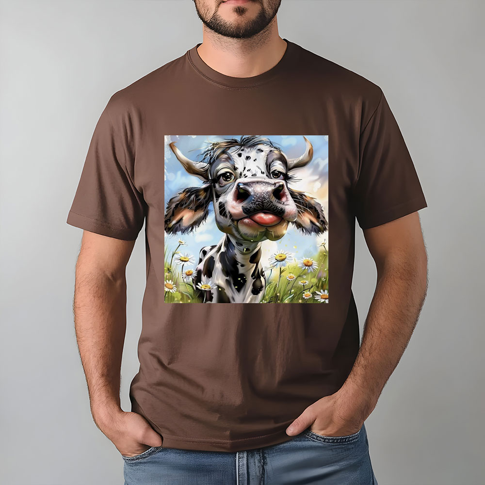 Funny Cow Print Iron On Transf - 3D Printing Vinyl review and price