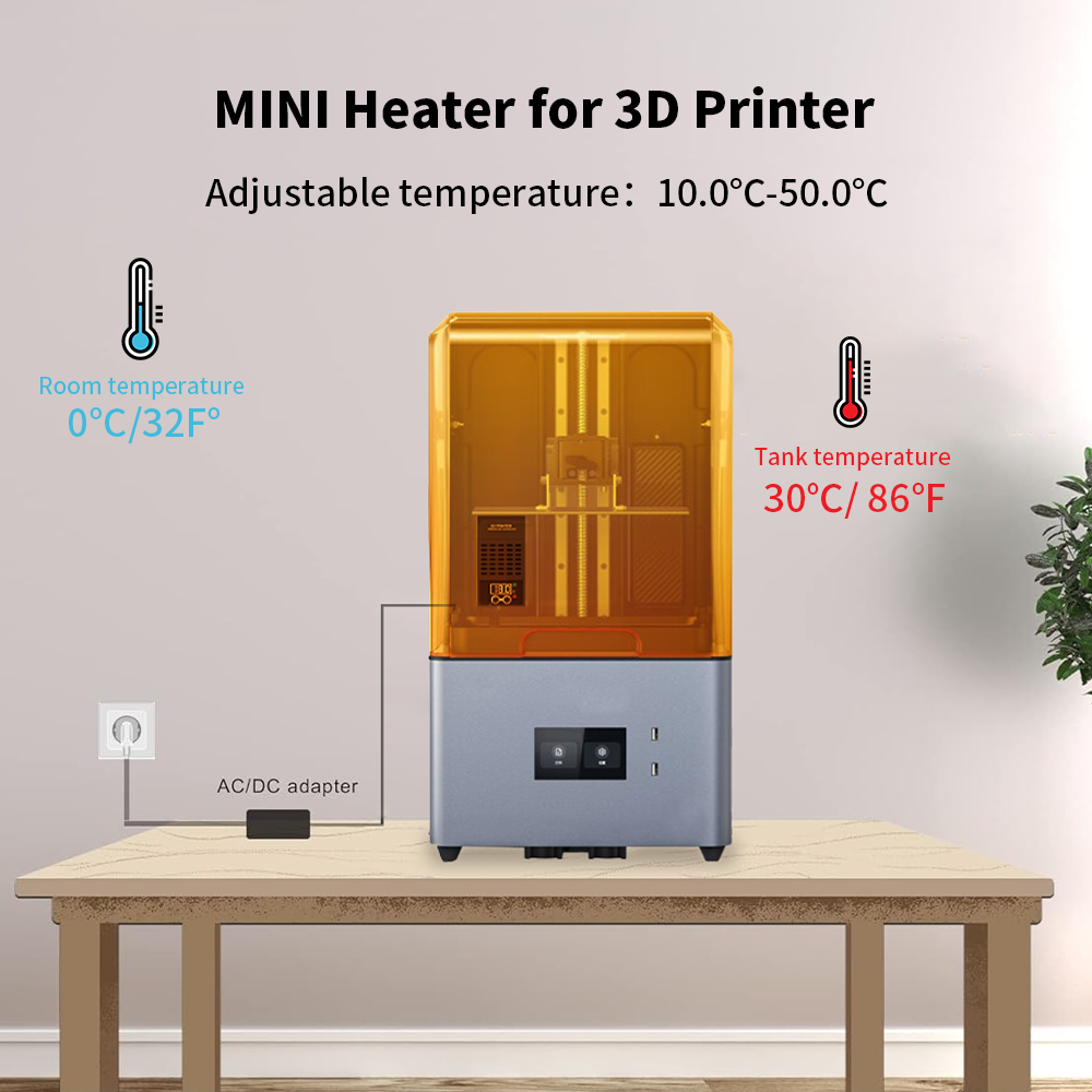 Mini Heater for ELEGOO,ANYCUBI - 3D Printing Creality review and price