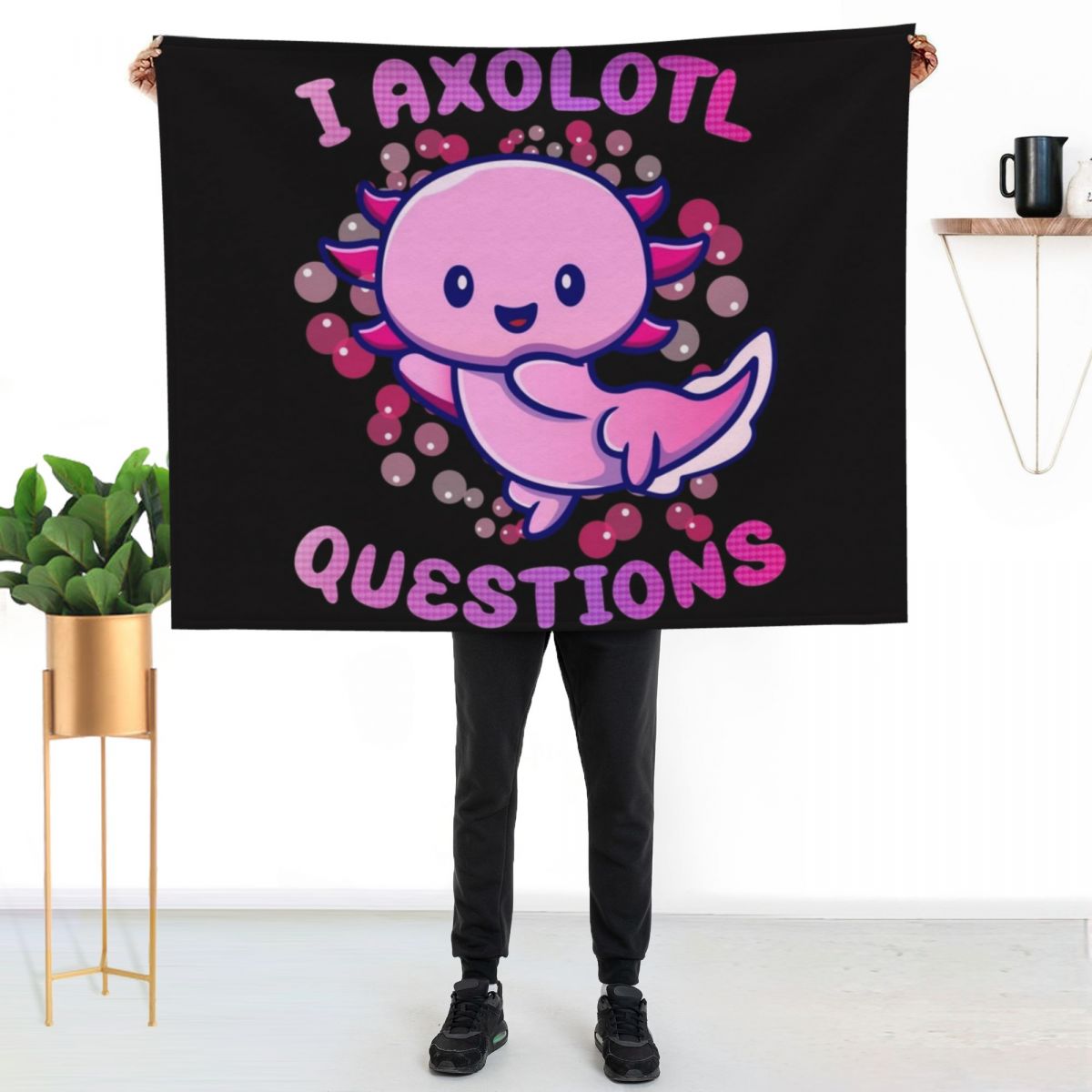 i axolotl questions Throw Blan - 3D Printing Question review and price