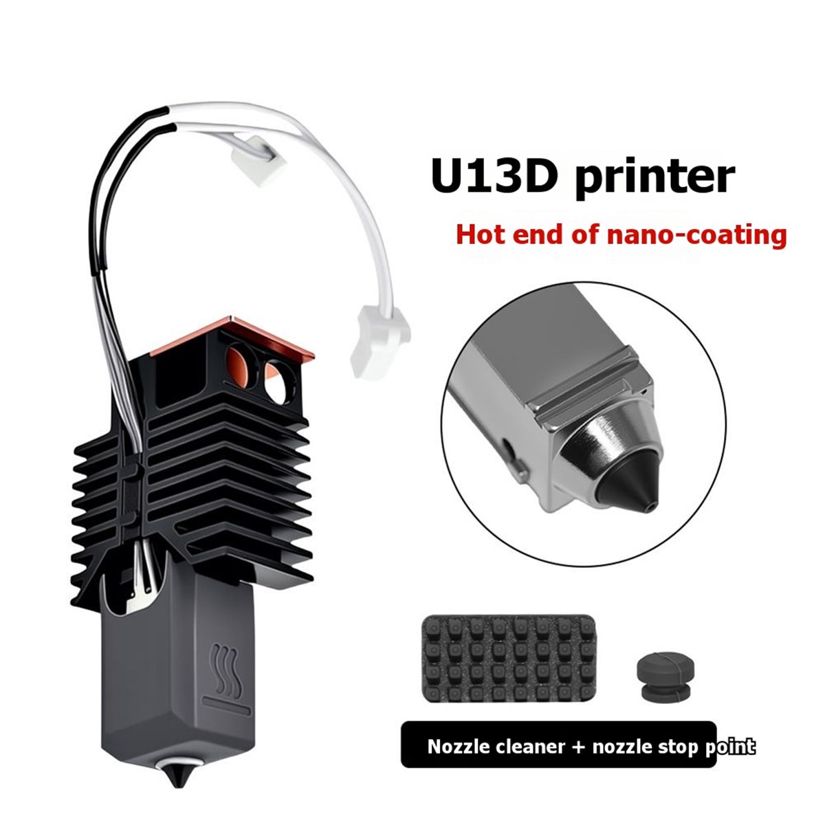 NEW FACTORY~For U1 Hotend Cera - Nozzle 0.4Mm Hardened review and price