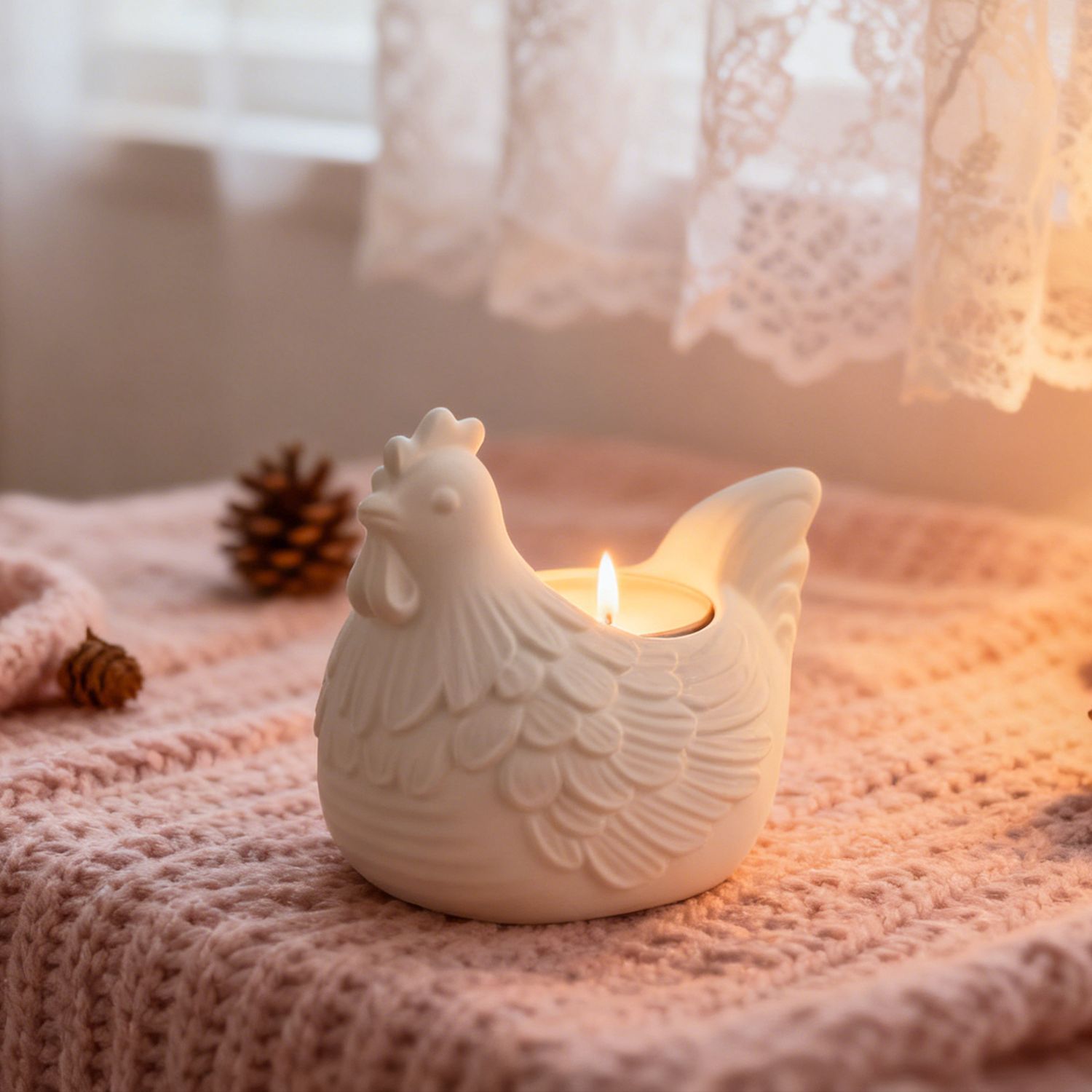 DIY 3D Little Chicken Candle H - 3D Printing Model Free review and price