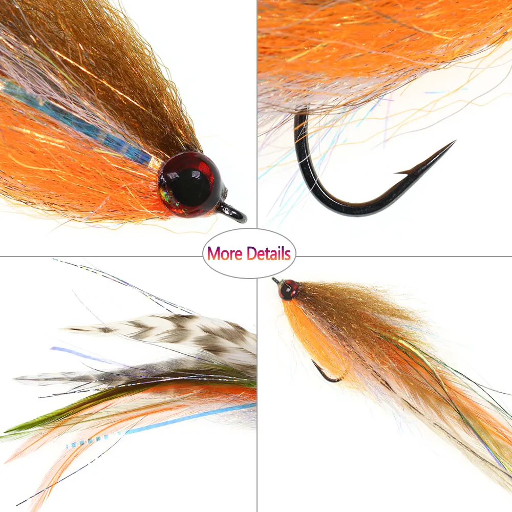 1/4pcs 2/0 5.91inch Big Stream - 3D Printing Lure review and price