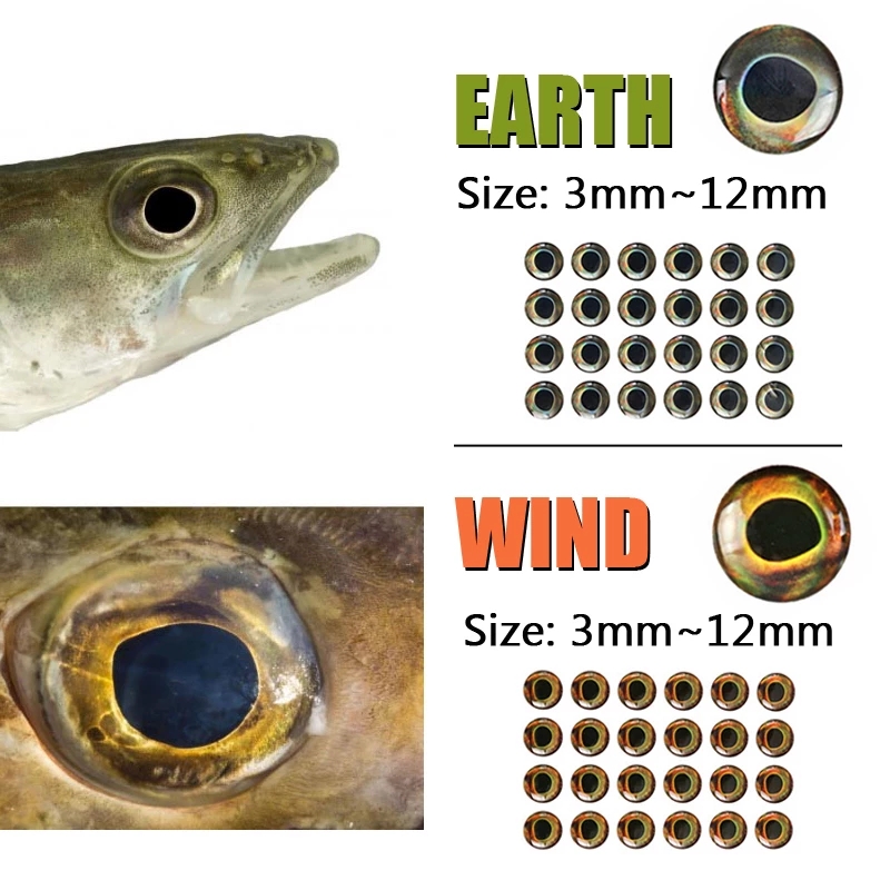 Wifreo 400pcs/pack 3D Fish Lur - 3D Printing Lure review and price