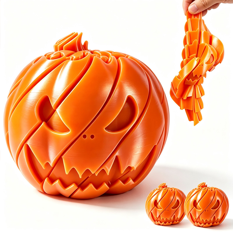 he deformable Halloween pumpki - 3D Printing Technology review and price