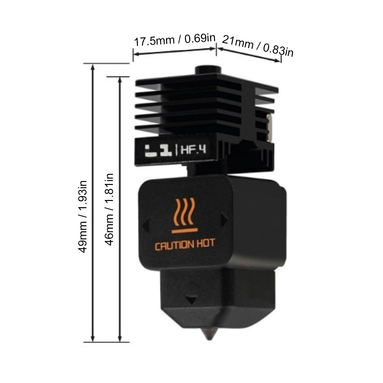 E5 High Flow Hotend Replacemen - Nozzle 0.4Mm Hardened review and price