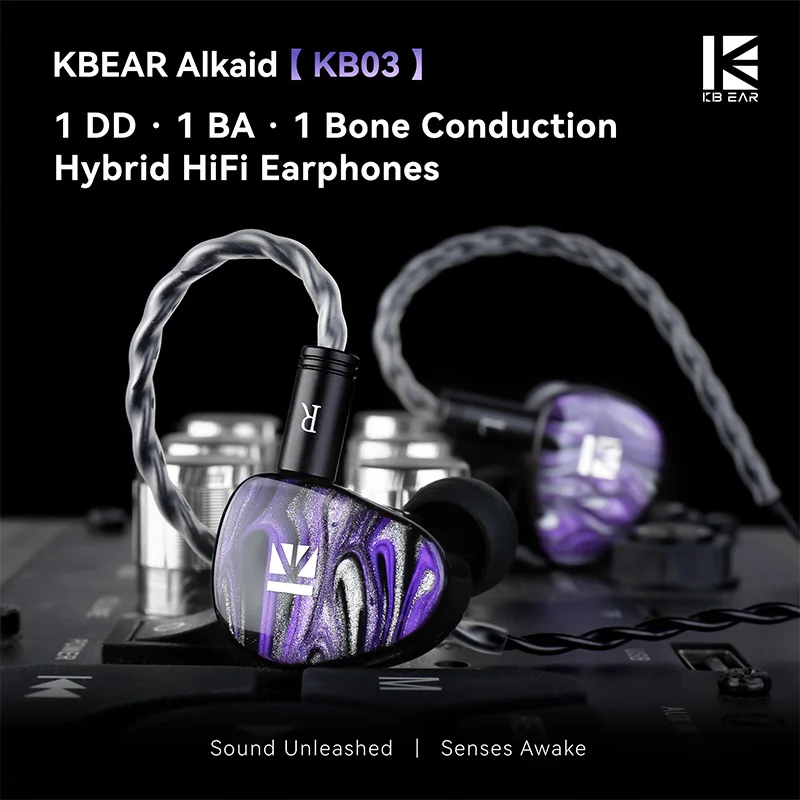 KBEAR Alkaid KB03 HiFi IEM Ear - 3D Printing Office Setup review and price