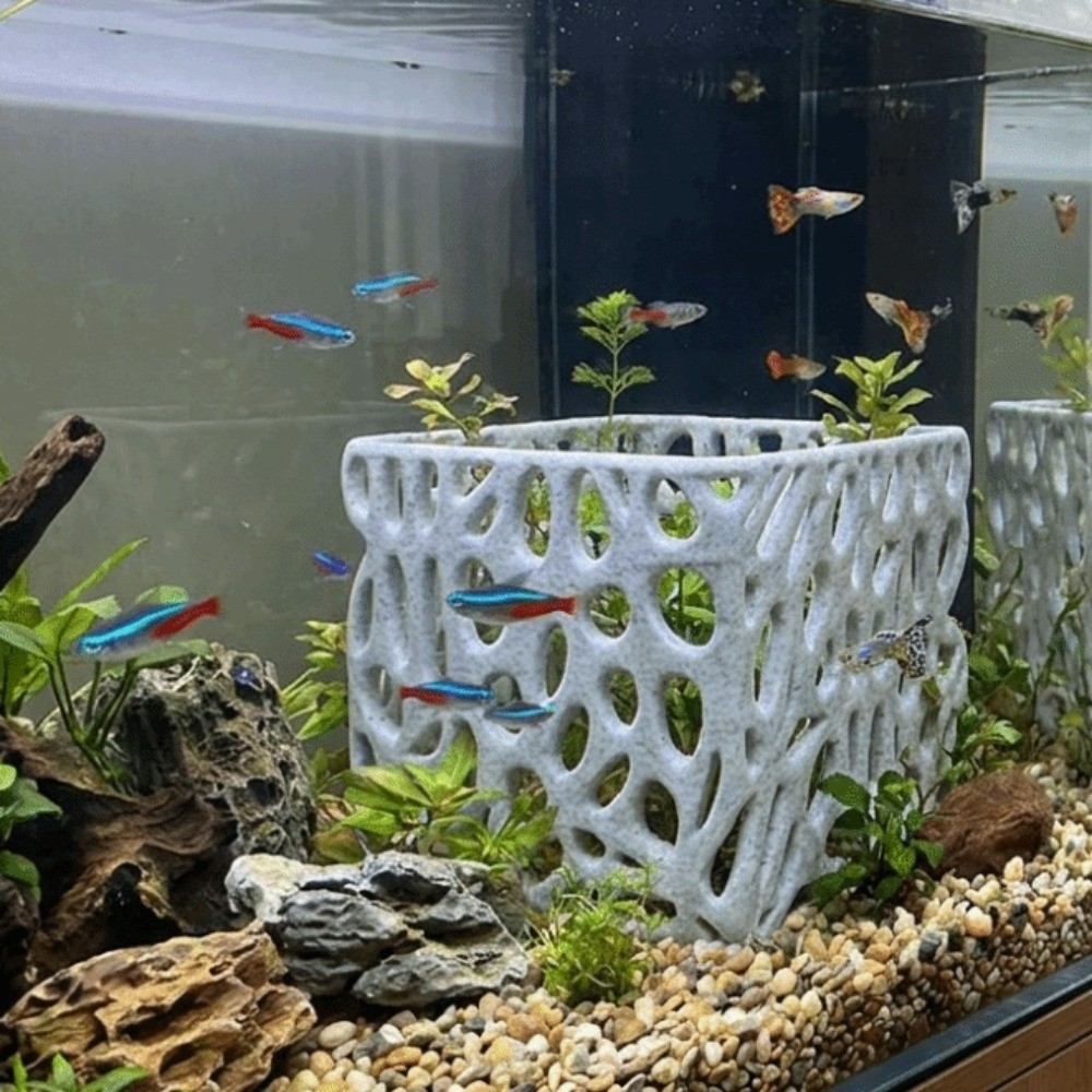 3D Printed Aquarium Planter Po - 3D Printing Pot review and price