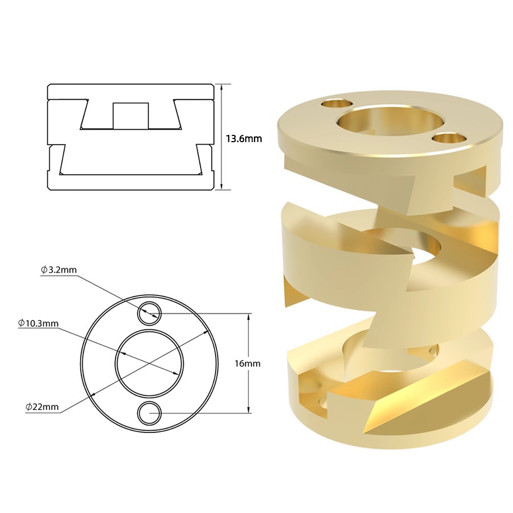 3D Printer Accessories T8 Z-ax - Z Axis Stabilizer 3D review and price