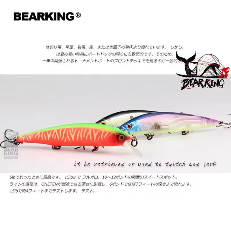 BEARKING 11cm 16g 0.2m-1m SP M - 3D Printing Lure review and price