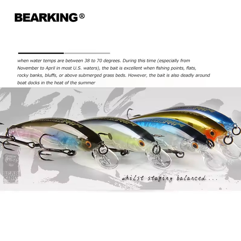 BEARKING 11cm 16g 0.2m-1m SP M - 3D Printing Lure review and price