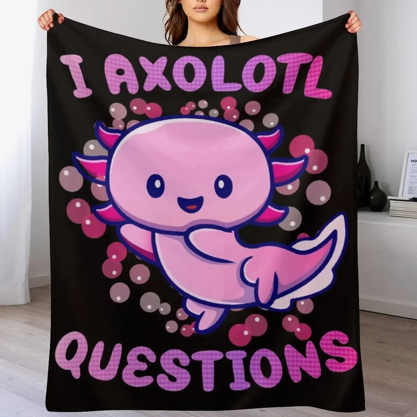 i axolotl questions Throw Blan - 3D Printing Question review and price