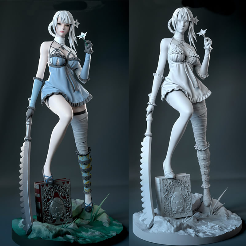 31CM Game Character 6004 Kaine - 3D Printing Abs review and price