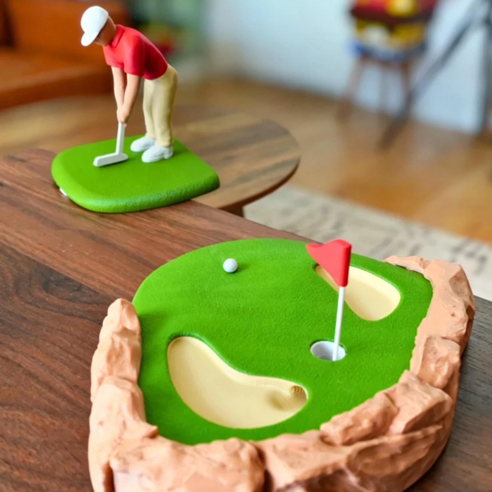 Pocket Golf Table Game Mini 3D - 3D Printing Office Setup review and price