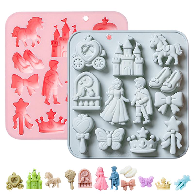 HOT!12 Cavity Prince, Princess - 3D Printing Model Free review and price
