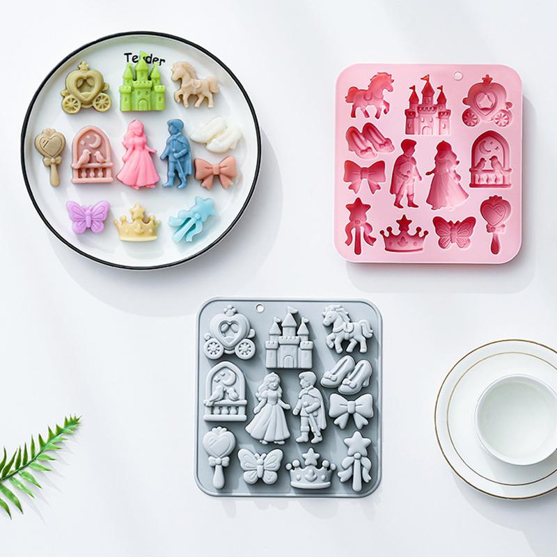 HOT!12 Cavity Prince, Princess - 3D Printing Model Free review and price